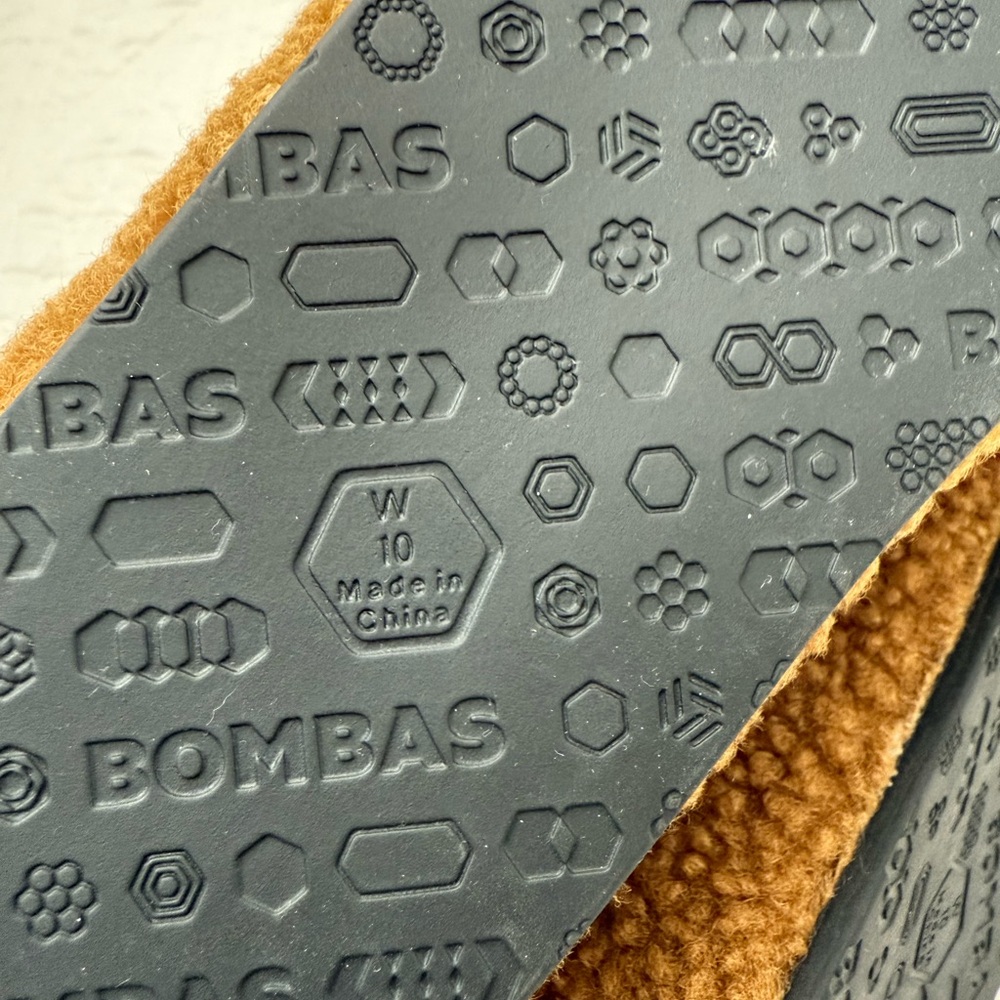 Bombas woman Slippers dark camel - Picture 5 of 7